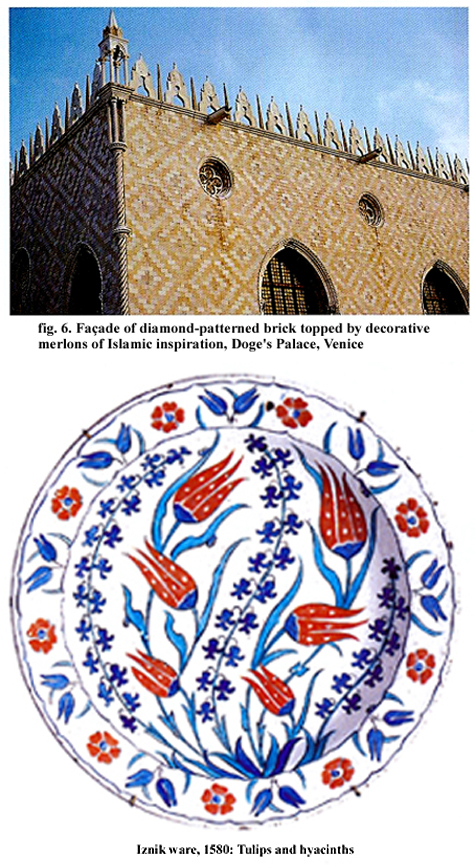 Doge Palace Islamic+Iznik tulips